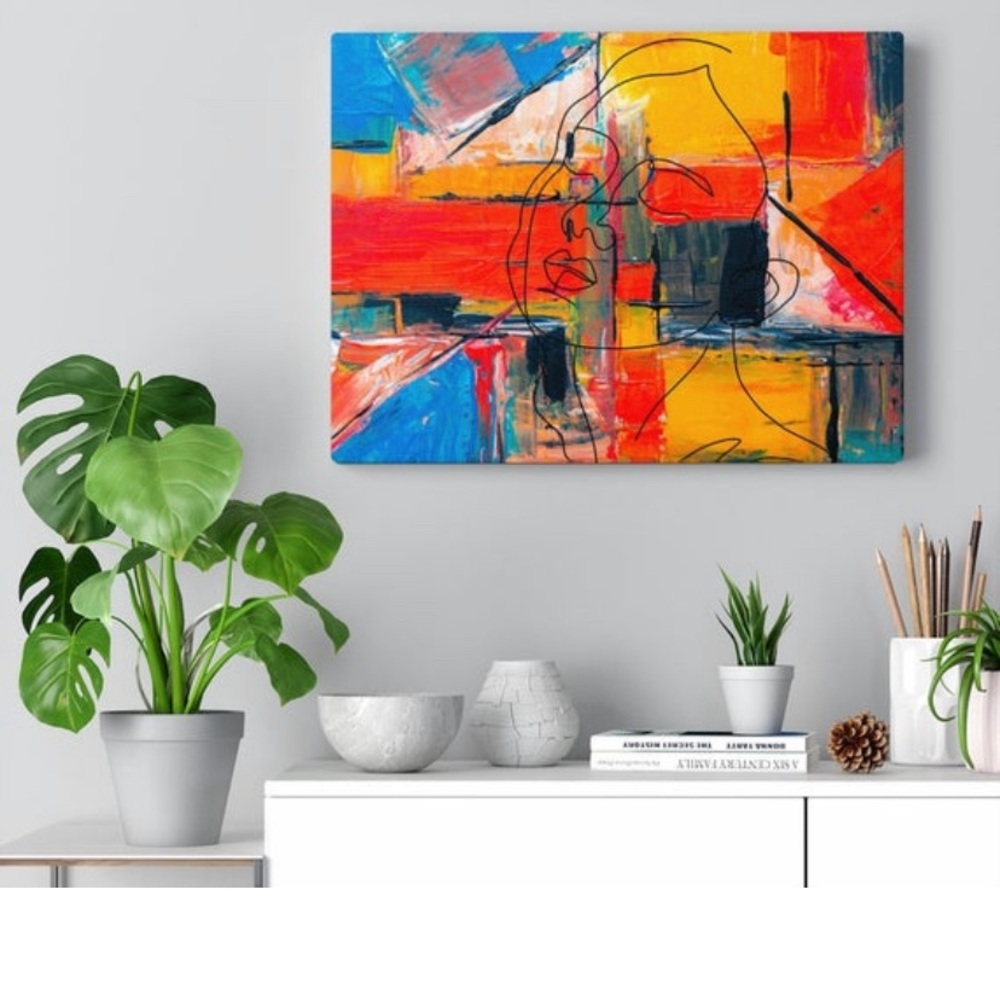 Beautiful Art Canvas https://etsy.me/3p5ewrr - Picture 1 of 6